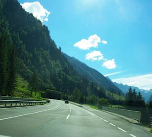 Auf der Felbern entlang