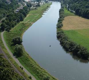 Blick Richtung Bad Karlshafen