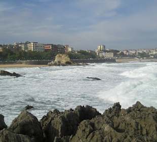 Vista de la costa