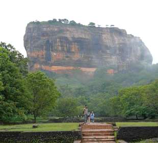 Der Felsen von Sigiriya