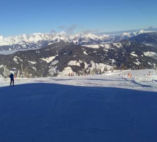 Im Skigebiet