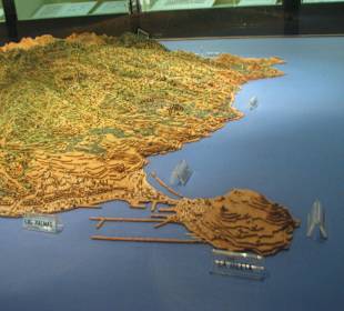 Modell von Gran Canaria