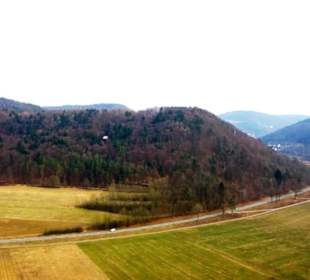 Ausblick auf das Gelände