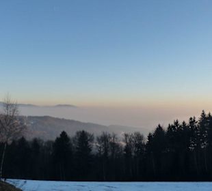 Sonne auf dem Berg, Nebel im Tal
