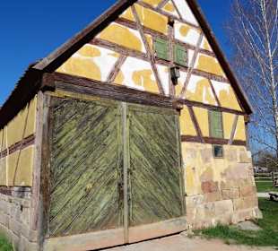 Bäuerliche Idylle im Fränkischen Freilandmuseum