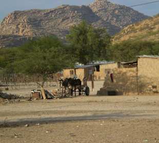 Anfahrt ins Erongogebirge