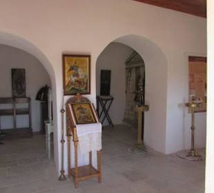 Kapelle innen auf Spinalonga