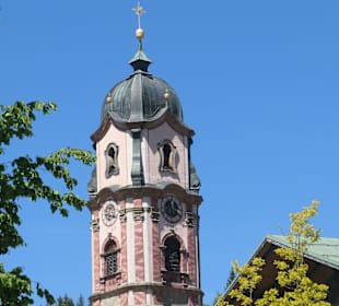 Bei einem Spaziergang durch Mittenwald