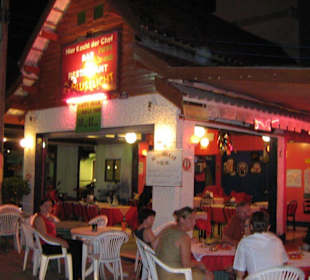 Abendstimmung im Schlusslicht.