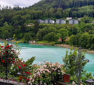 Blick von oben auf den Wörthersee