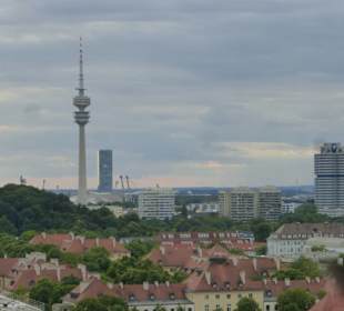M'Uniqo Rooftop Bar: Ausblick von der Dachterrasse