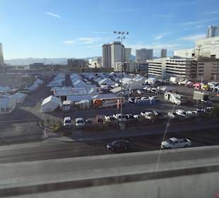 Mit der Mono Rail über Las Vegas