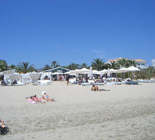 Liegen am Beach Vlub