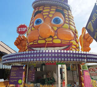 Imbiss-Buden Maiskolben 