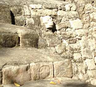 Der Schädel muss schon sehr alt sein 