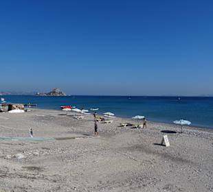 Am Starnd von Kamari