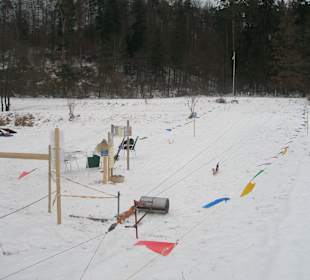 Skilifteinstiegsbereich