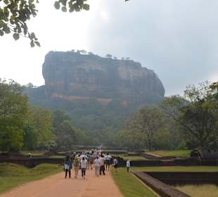 Löwenfelsen in Sigiriya