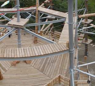 Überblick Kletterpark Höhenweg Arena