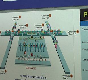Abflughalle " 4 Floor " 