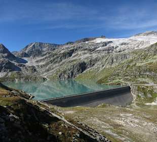 Staumauer Weißsee