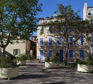 Künstler-Viertel Le Panier