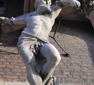 Detail Kreuzigungsgruppe