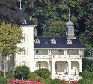 Blick von Bord auf die dänische Küste