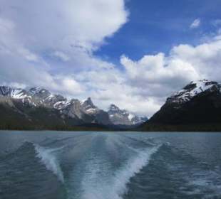 Nr. 4: Rückfahrt vom Südende des Maligne Lake