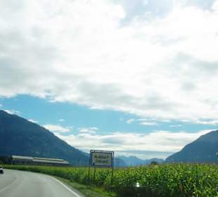 Die Anfahrt zum Museum