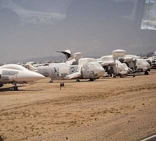 Bustour auf dem Airforce-Flugzeugfriedhof