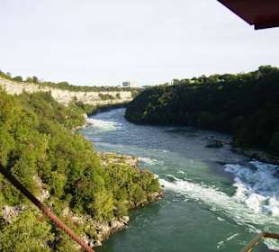 Blick aus dem Aero Car, Niagara