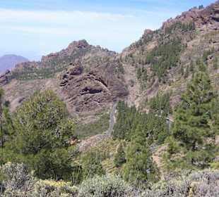 Landschaft beim Roque Nublo