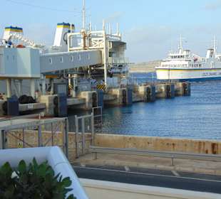 Fähranleger nach Gozo, fußläufig vom Hotel entfernt