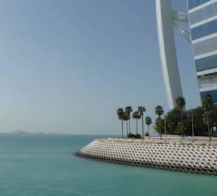 Blick auf Hotel Burj Al Arab