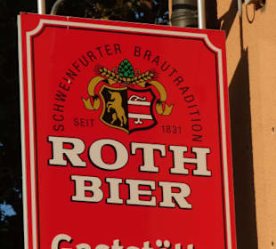 Im vielleicht schönsten Biergärten Schweinfurts