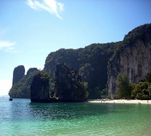 Am Strand von Hong Island