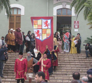 Mittelalterlicher Umzug in Villaputzu