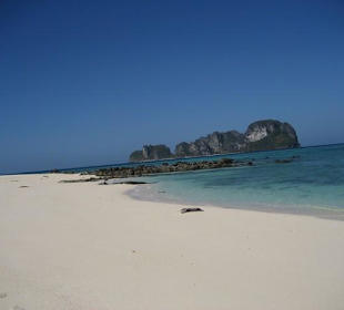 Strand auf der Insel