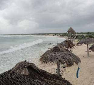 Sandstrand beim Restaurant Playa Bonita