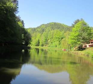 Am Paddelweiher in Hauenstein