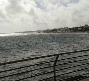 Strand von Maspalomas in der Sonne