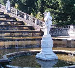 Wasserläufe im Park Peterhof