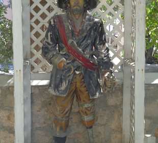 Andenken aus alten Zeiten-Piratenfigur