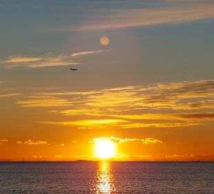 Sonnenuntergang Ria Formosa Bootstour