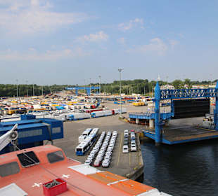 RoRo Anlage der Fährlinien am Skandinavienkai