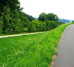 Das Oberbecken Happurger Stausee