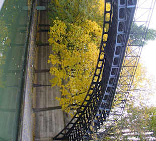 Jeden z mostów na kanale Saint-Martin