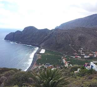 Blick in die Berge von La Gomera