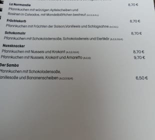 Speisekarte